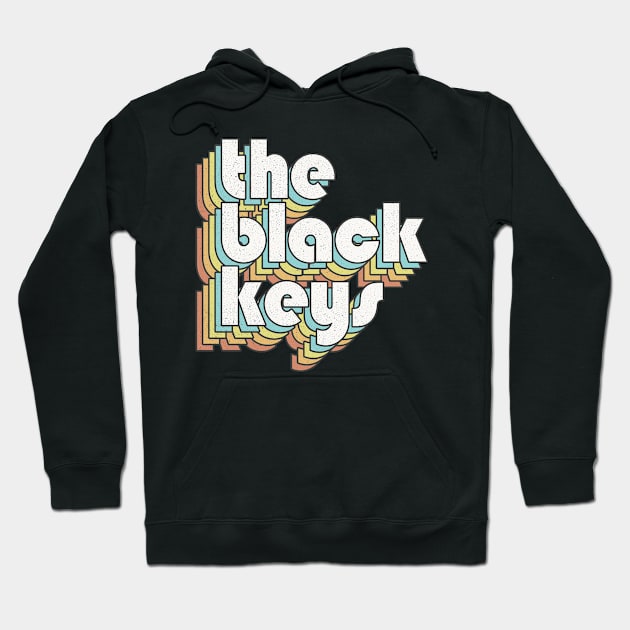 Retro The Black Keys Hoodie by Bhan Studio